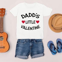 daddys little valentine shirt, toddler valentines day shirt, valentines day kids shirt, valentine toddler tee,kids valen