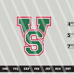 ncaa mississippi valley state delta devils embroidery file, ncaa logo, 3 sizes, 6 formats,ncaa machine embroidery design