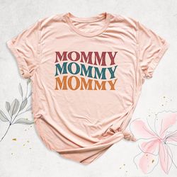 mommy shirt, new mom shirt, retro mommy shirt, baby shower gift shirt,