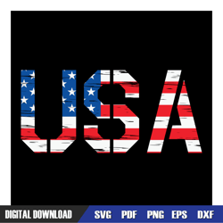 usa flag logo 4th of july day svg, independence day, 4th of july svg, digital download