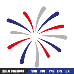 fireworks 4th of july day svg, independence day, 4th of july svg, digital download