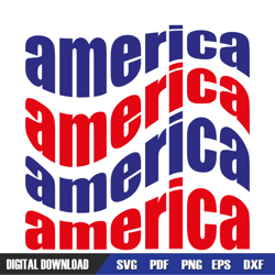 retro america 4th of july memorial day svg, independence day, 4th of july svg, digital download