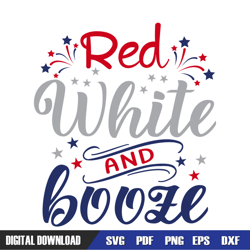 red white and booze 4th of july firecracker svg, independence day, 4th of july svg, digital download