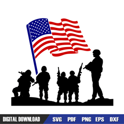 american flag army veteran 4th of july svg, independence day, 4th of july svg, digital download