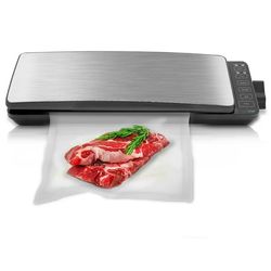 automatic food vacuum sealer system - 110w sealed meat packing sealing preservation . 1 x 3 x 2 inches. stainless steel