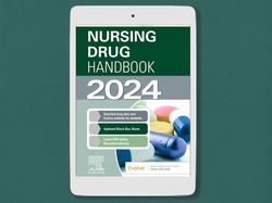 saunders nursing drug handbook 2024 1st edition, digital book download - pdf