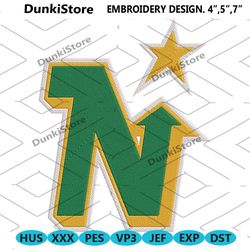 dallas stars embroidery files, nhl embroidery files, dallas stars file