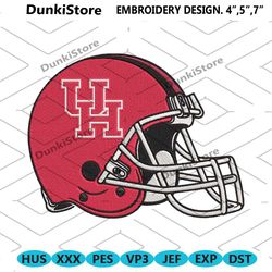 houston cougars helmet embroidery design download file