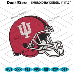 indiana hoosiers helmet embroidery design download file.