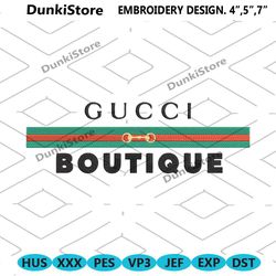 gucci boutique bold embroidery instant download