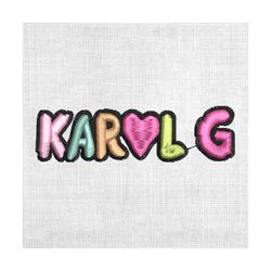 karol g musician bichota season embroidery