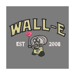 pixar wallest 2008 valentine day embroidery