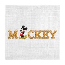 disney mickey mouse valentine couple matching embroidery