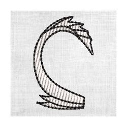 disney the light fury dragon tail embroidery
