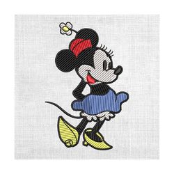 disney daisy minnie mouse couple matching embroidery