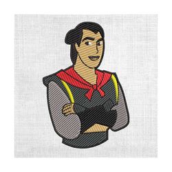 disney general li shang embroidery design