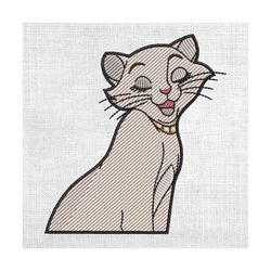 duchess the aristocats mom couple matching embroidery