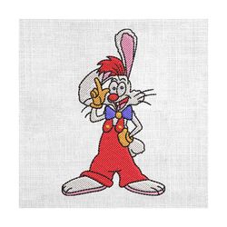 roger rabbit disney design embroidery