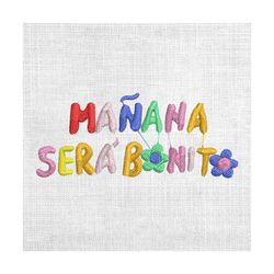 manana sera bonita bichota season embroidery