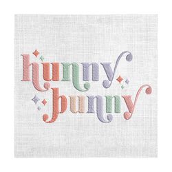 hunny bunny glitter easter day embroidery