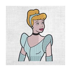 disney princess cinderella couple matching embroidery