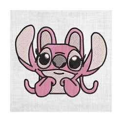 disney alien cute dog angel embroidery