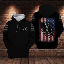 hook fishing american flag 3d hoodie 3d, personal all over print hoodie unisex