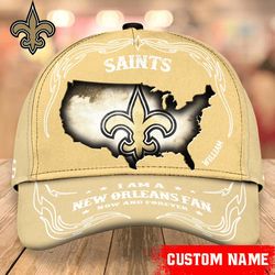 new orleans saints baseball caps custom name