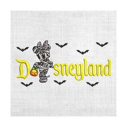 disneyland horror mickey mouse halloween embroidery