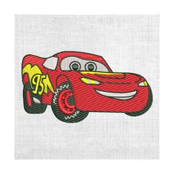 disney pixar cars lightning mcqueen couple matching embroidery