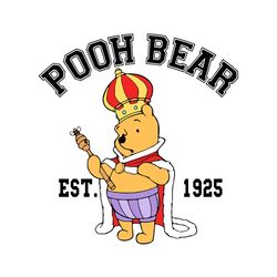 disney winnie the pooh bear est 1925 png
