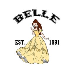 beauty and the beast princess belle est 1991 png