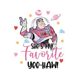 she is my favorite yeehaw valentines day buzz png