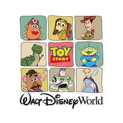 walt disney world toy story characters png