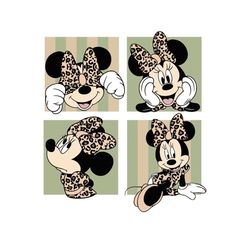 disney leopard girl minnie vintage mouse svg