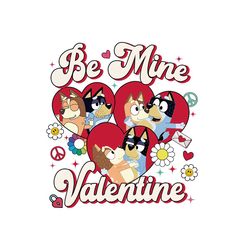 bluey parents be my valentine png