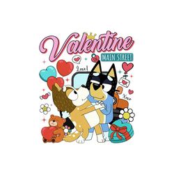 bluey valentine main street png