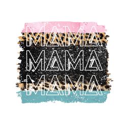 leopard print mama mother day png
