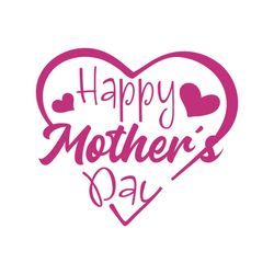 happy mother day heart png