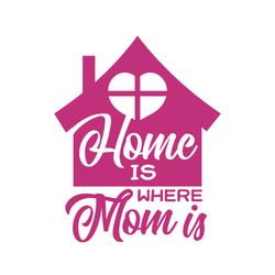 home is where mom is mother day png