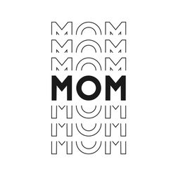 mom happy mother day cut file svg