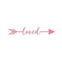 loved arrow mom mother day svg