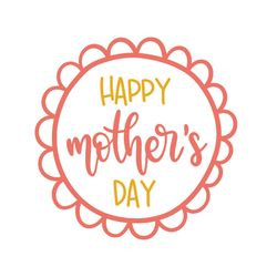 happy mothers day sunflower svg