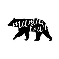 mama bear grizzly mother day svg