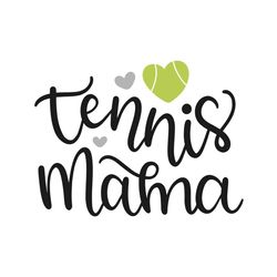 tennis mama love sport svg