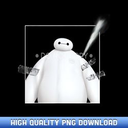 disney pixar big hero 6 baymax leaking taped - designer series sublimation downloads