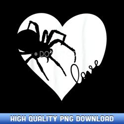 spider in heart spiders love t- gift - luxury sublimation png collection
