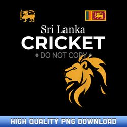 sri lanka cricket perfect for lankan cricket fans - luxury sublimation png collection