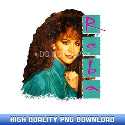 reba it's your call vintage - customizable sublimation png templates