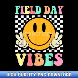 field day vibes retro smile teacher kids field day - boutique sublimation download collection